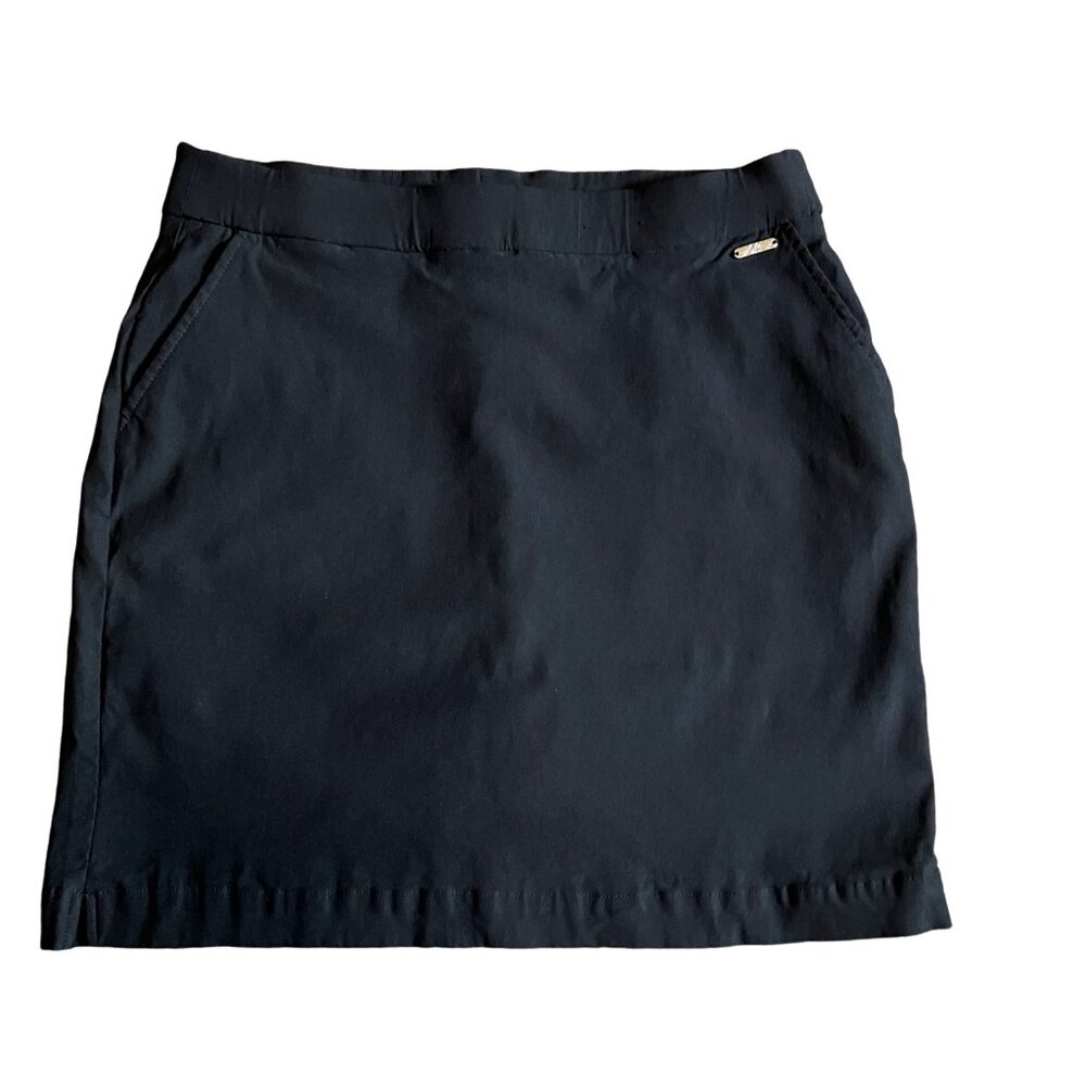 Rafella Classic Fit Black Skort (S)